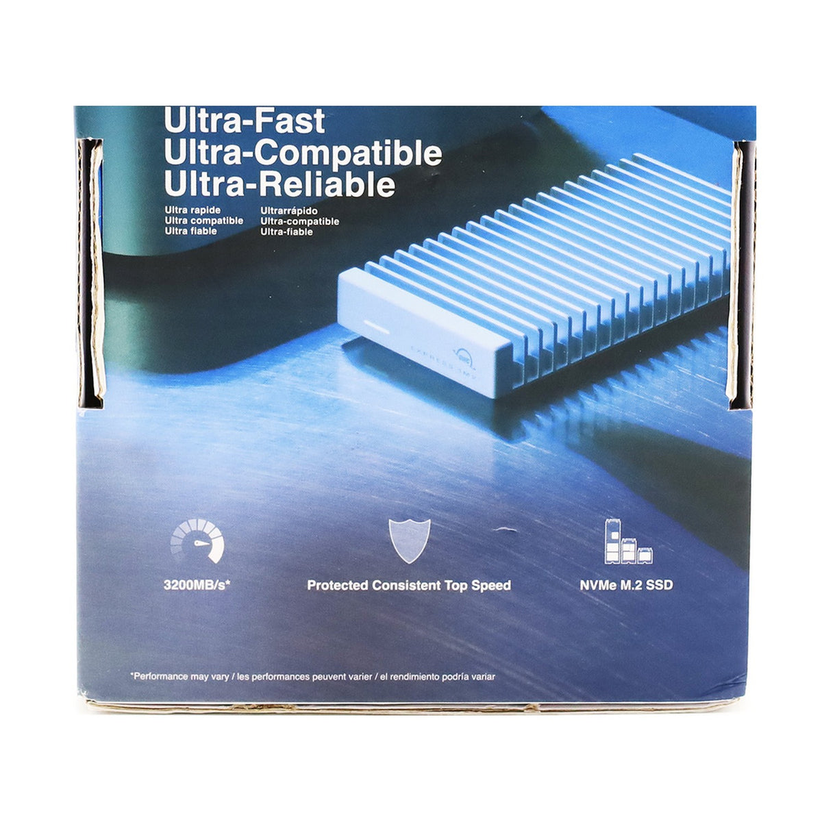 OWC 1 TB Externes SSD-Laufwerk Thunderbolt USB-C tragbar NVMe Alu-Kühlkörper