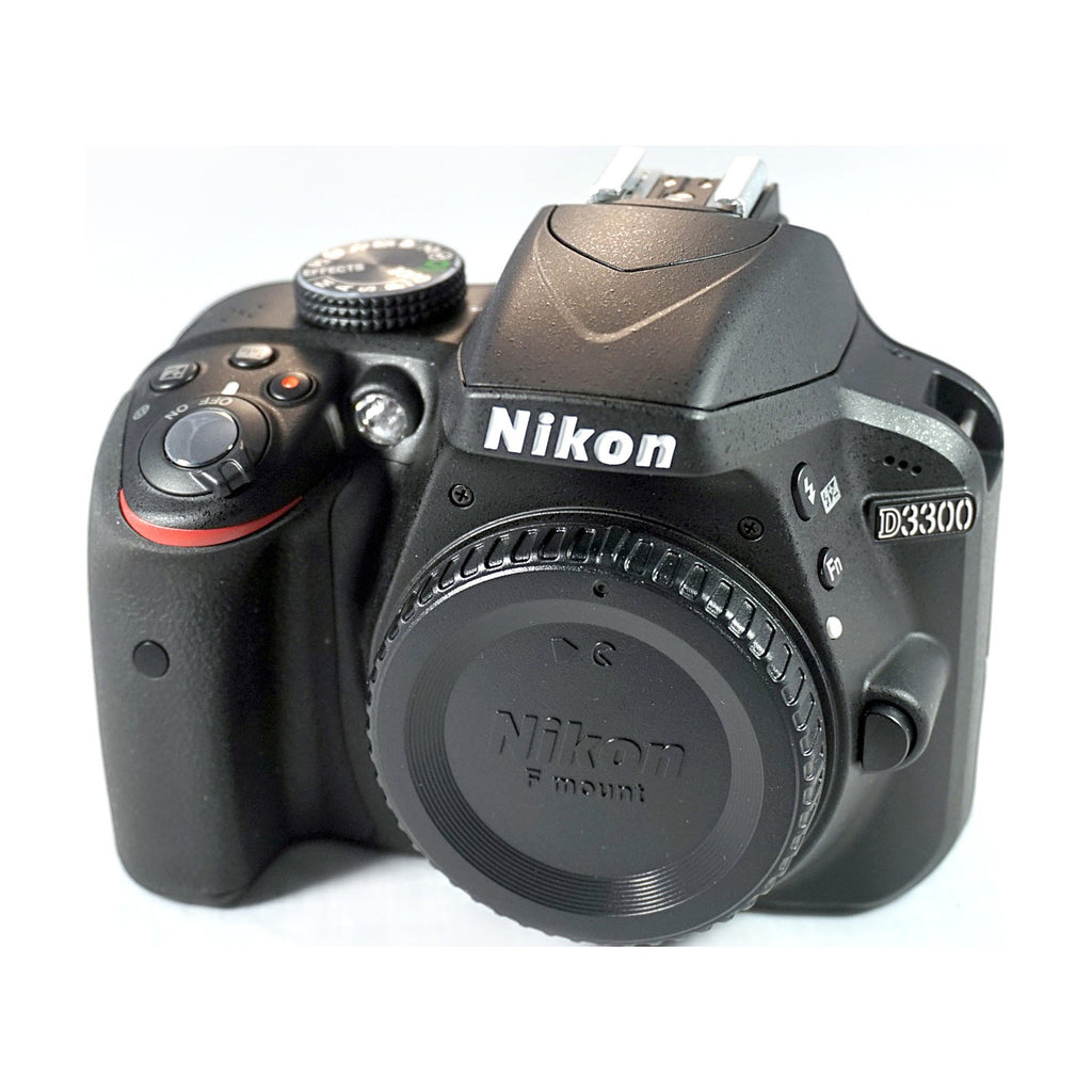 Nikon D3300 DSLR Kamera Body 24,2MP APS-C Full HD HDMI Schwarz Digital