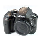 Nikon D3300 DSLR Kamera Body 24,2MP APS-C Full HD HDMI Schwarz Digital