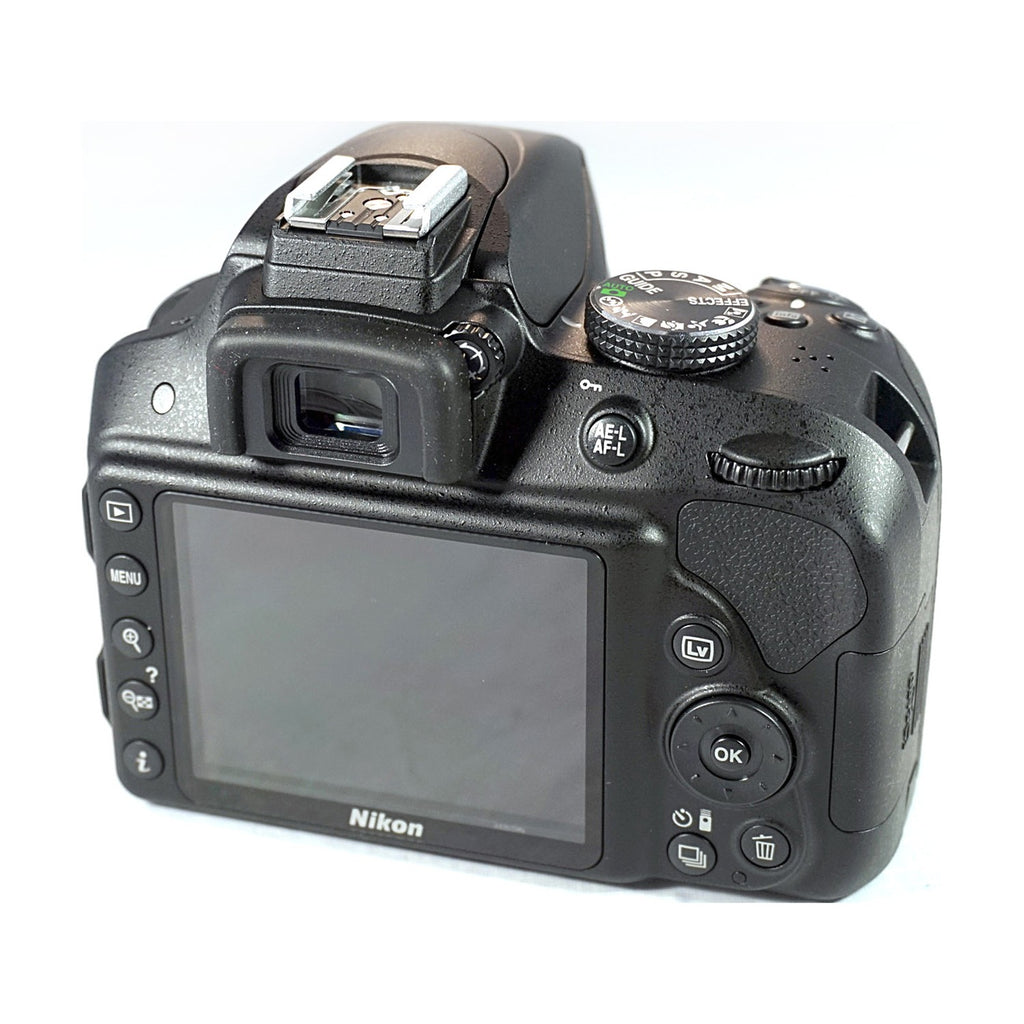 Nikon D3300 DSLR Kamera Body 24,2MP APS-C Full HD HDMI Schwarz Digital