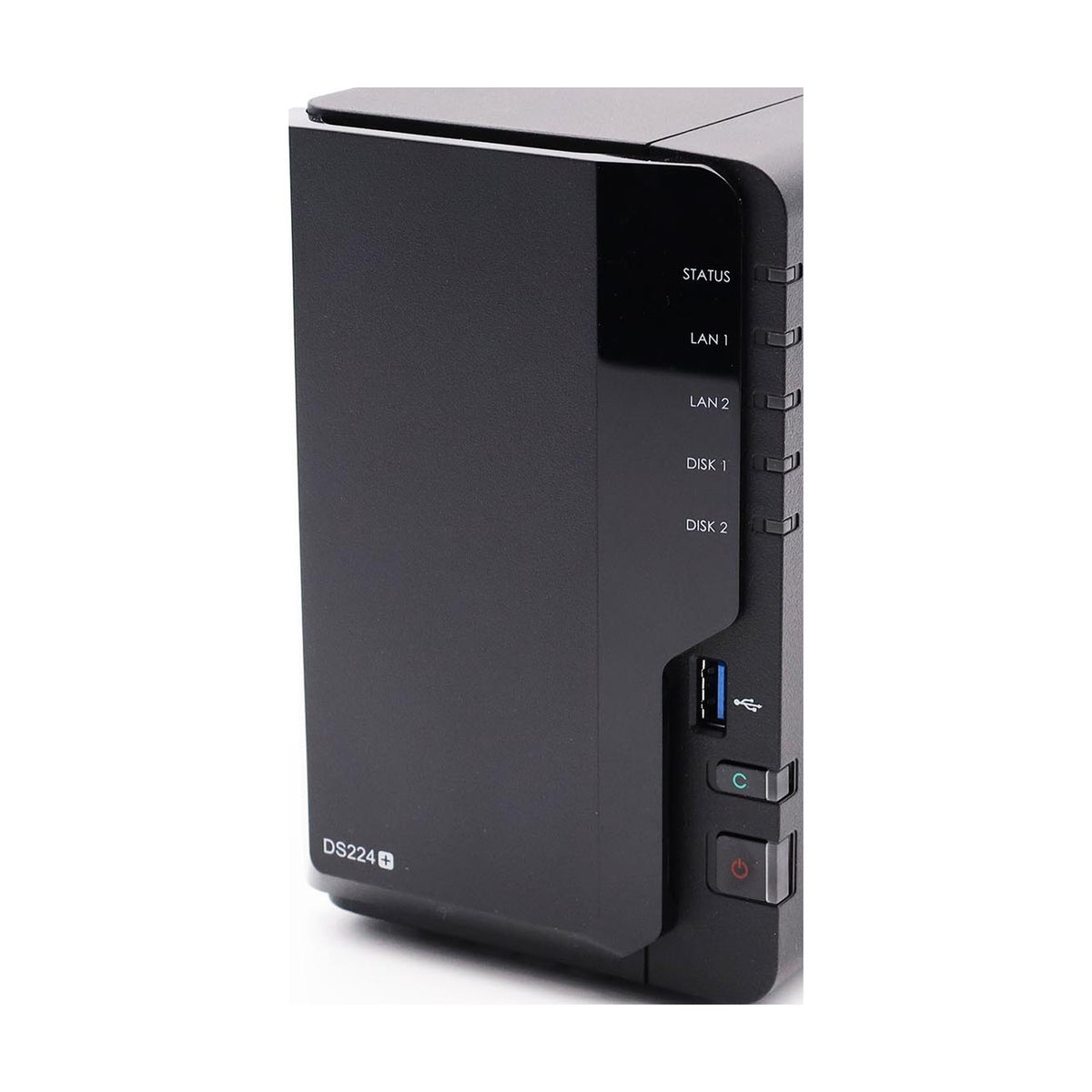 Synology DS224+ 2 Bay Desktop NAS-Gehäuse 2GB DDR4 RAM Celeron J4125 CPU
