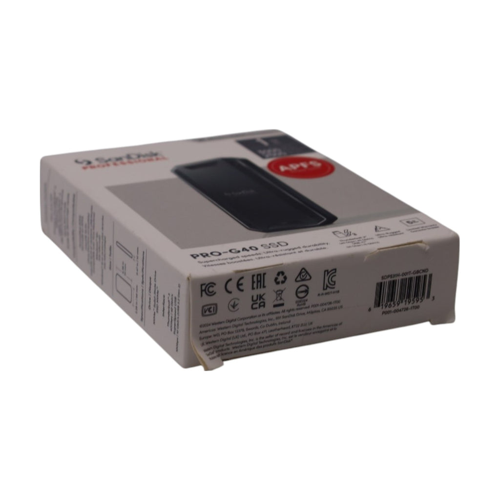 SanDisk Professional PRO-G40 SSD 1TB Thunderbolt 3  USB-C 3.1