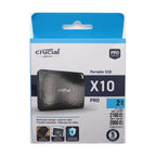 Crucial X10 Pro Portable SSD 2TB USB-C 3.2 Solid State Drive externe Datenträger