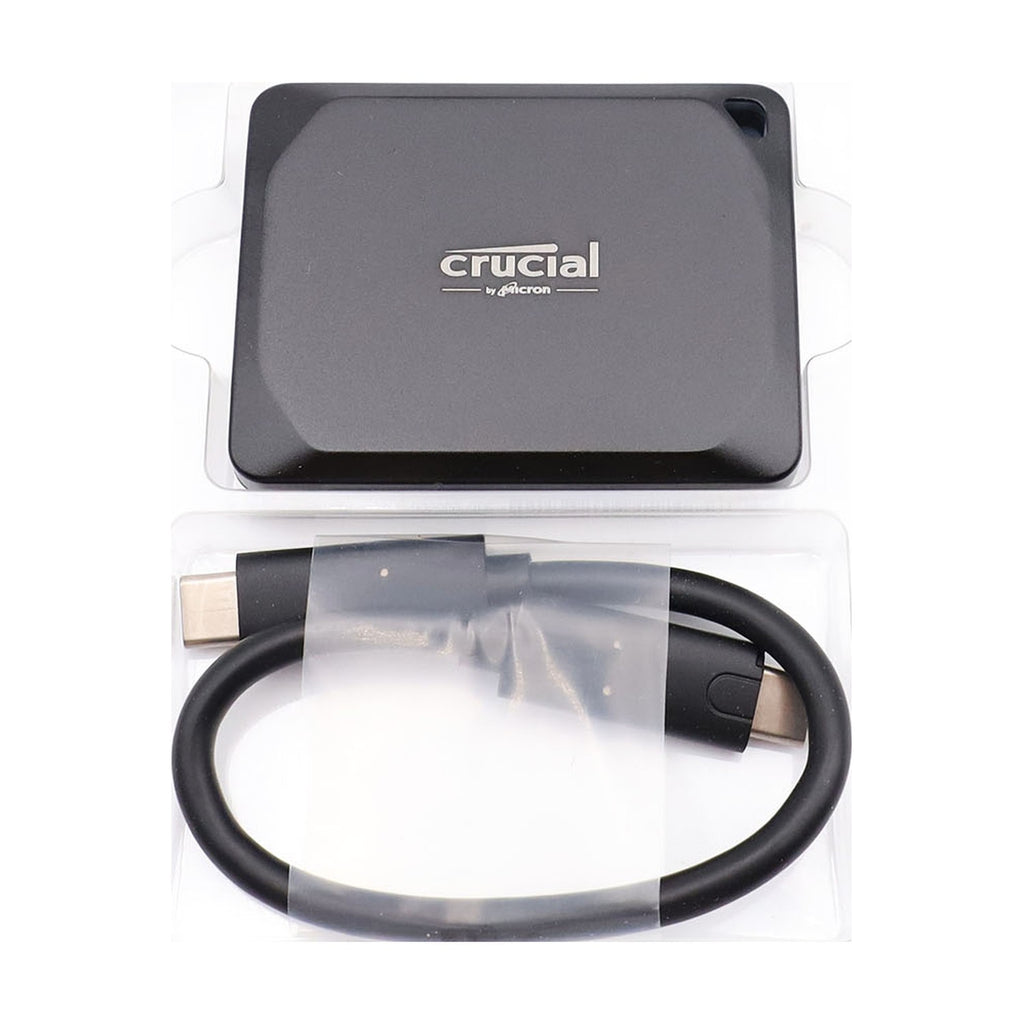 Crucial X10 Pro 4TB Externe SSD Festplatte, bis zu 2100MB/s Lesen und 2000MB/s.