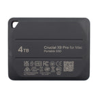 Crucial X9 Pro Portable SSD for Mac 4TB 1050MB/s USB-C SSD Festplatte