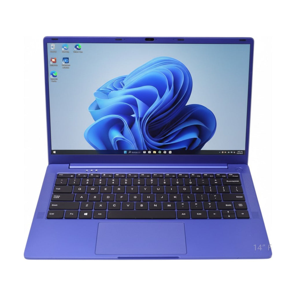 Ruzava Laptop 14 Zoll Notebook Celeron N5095 2.9GHz 8GB RAM 256GB SSD QWERTY
