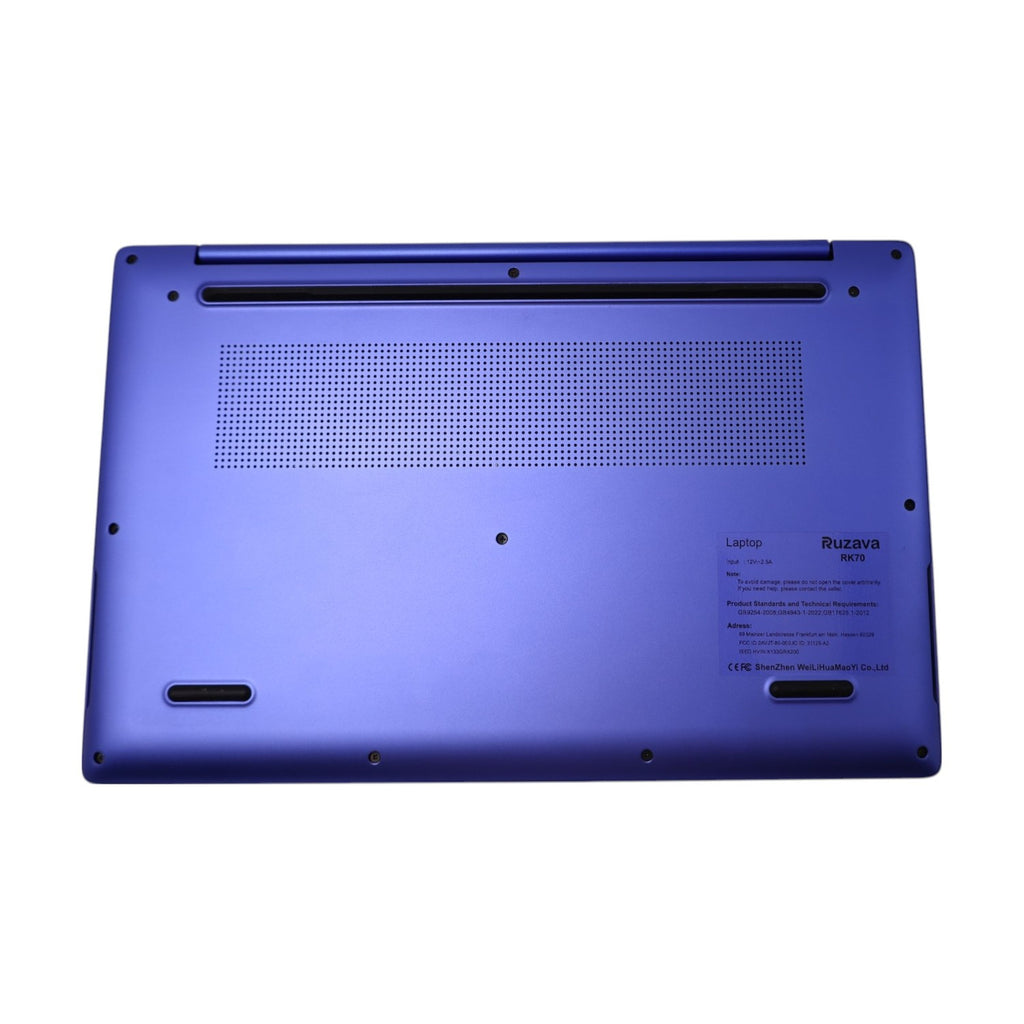 Ruzava Laptop 14 Zoll Notebook Celeron N5095 2.9GHz 8GB RAM 256GB SSD QWERTY