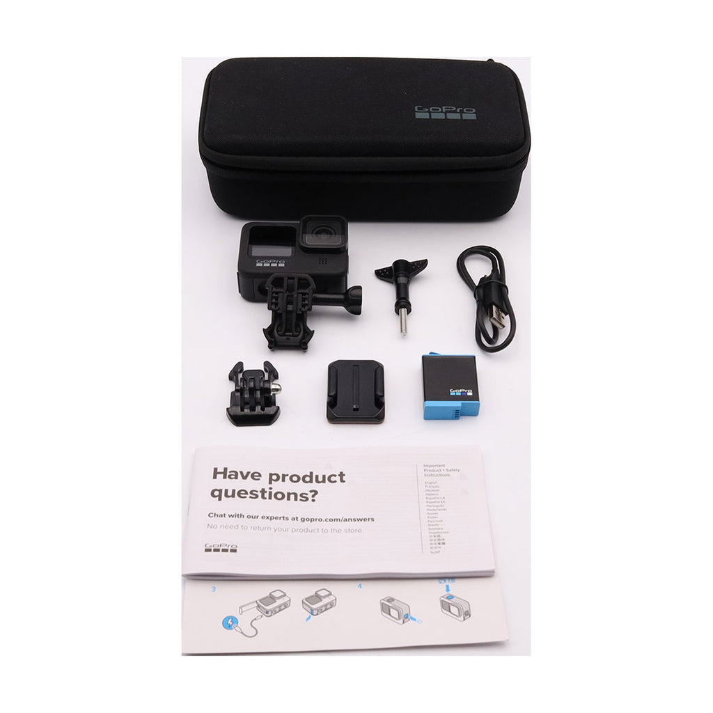 GoPro HERO9 Black Actionkamera 20 MP CMOS 2.0 Zoll LCD GPS Stabilisator