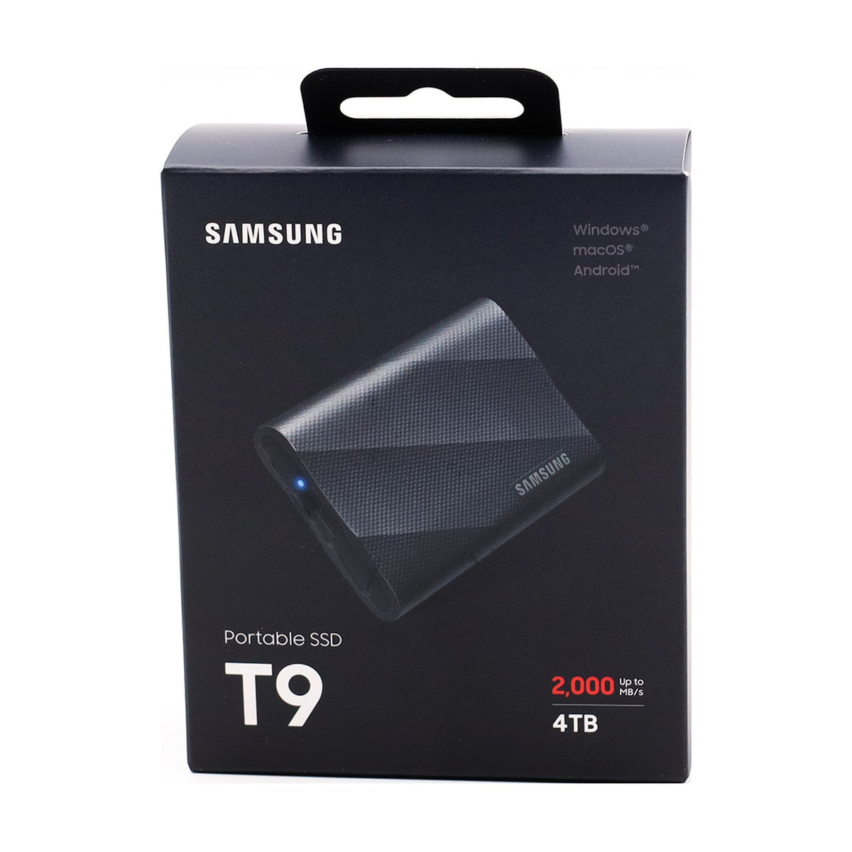 Samsung Portable SSD T9 schwarz 4TB, USB-C 3.2 ‎MU-PG4T0B/EU