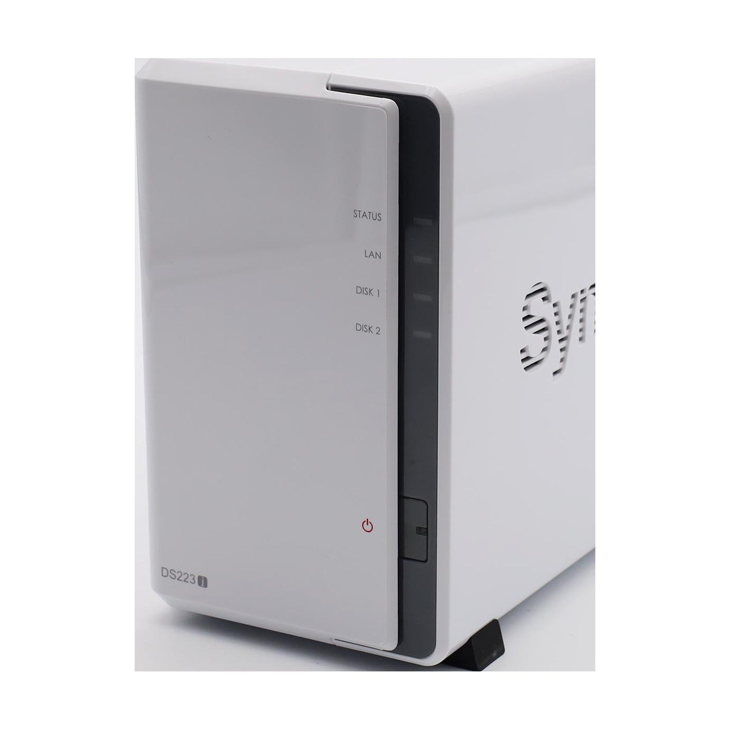 Synology DS223J 2 Bay Desktop NAS-Gehäuse weiß