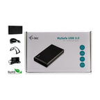 i-Tec 320GB Externe Festplatte 3.5" USB 3.0 Backup Speicher Desktop HDD extern mit Netzteil Speichererweiterung für PC Laptop, Notebook, Xbox, Ps4, Ps5, smart TV, kompatibel mit Windows Mac OS Linux