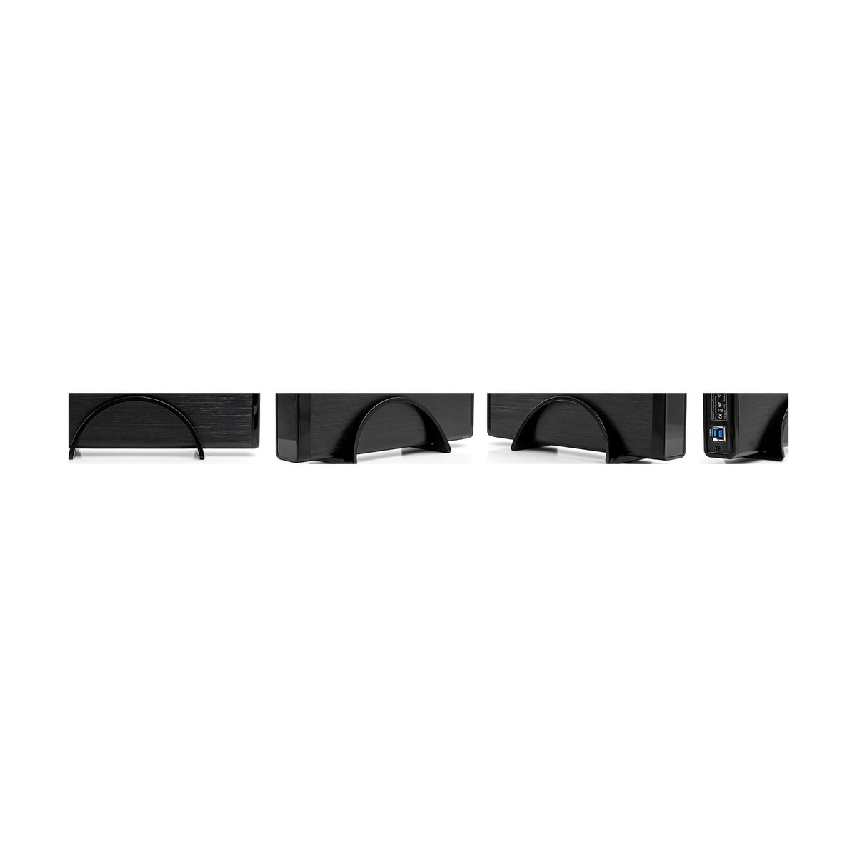 i-Tec 2TB 3.5" externe Festplatte USB 3.0, 64MB Cache, MYSAFE35U401, 2000GB - schwarz