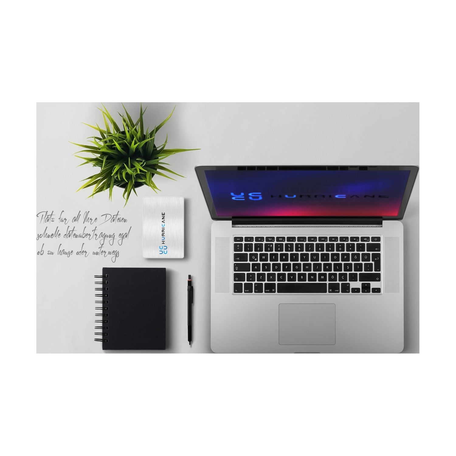MD25U3 silver Hurricane 1TB 2.5 Zoll Externe tragbare Festplatte USB 3.0 External HDD Mobile Speicherplatte für Fotos smart TV PC Laptop Computer ps4 ps5 Xbox kompatibel mit Windows Mac OS Linux