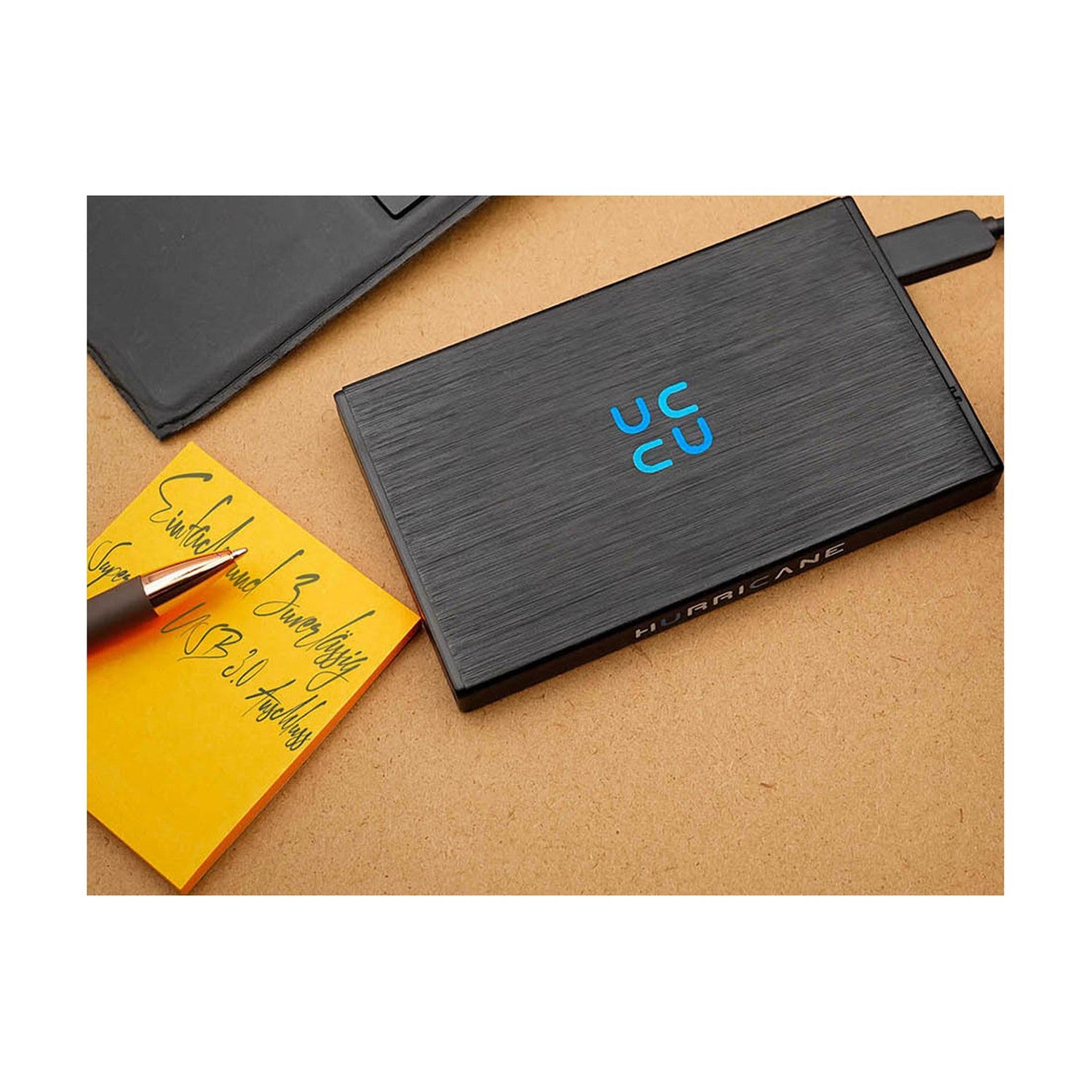 HURRICANE GD25612C Externe Festplatte 500GB 2,5" USB-C Windows, Mac, Linux