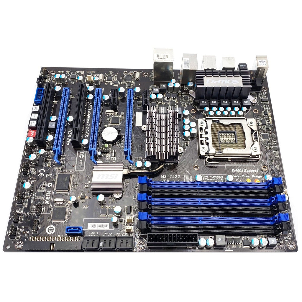 MSI X58 Pro-E Mainboard Intel LGA 1366 eSATA FireWire DDR3 Motherboard bulk