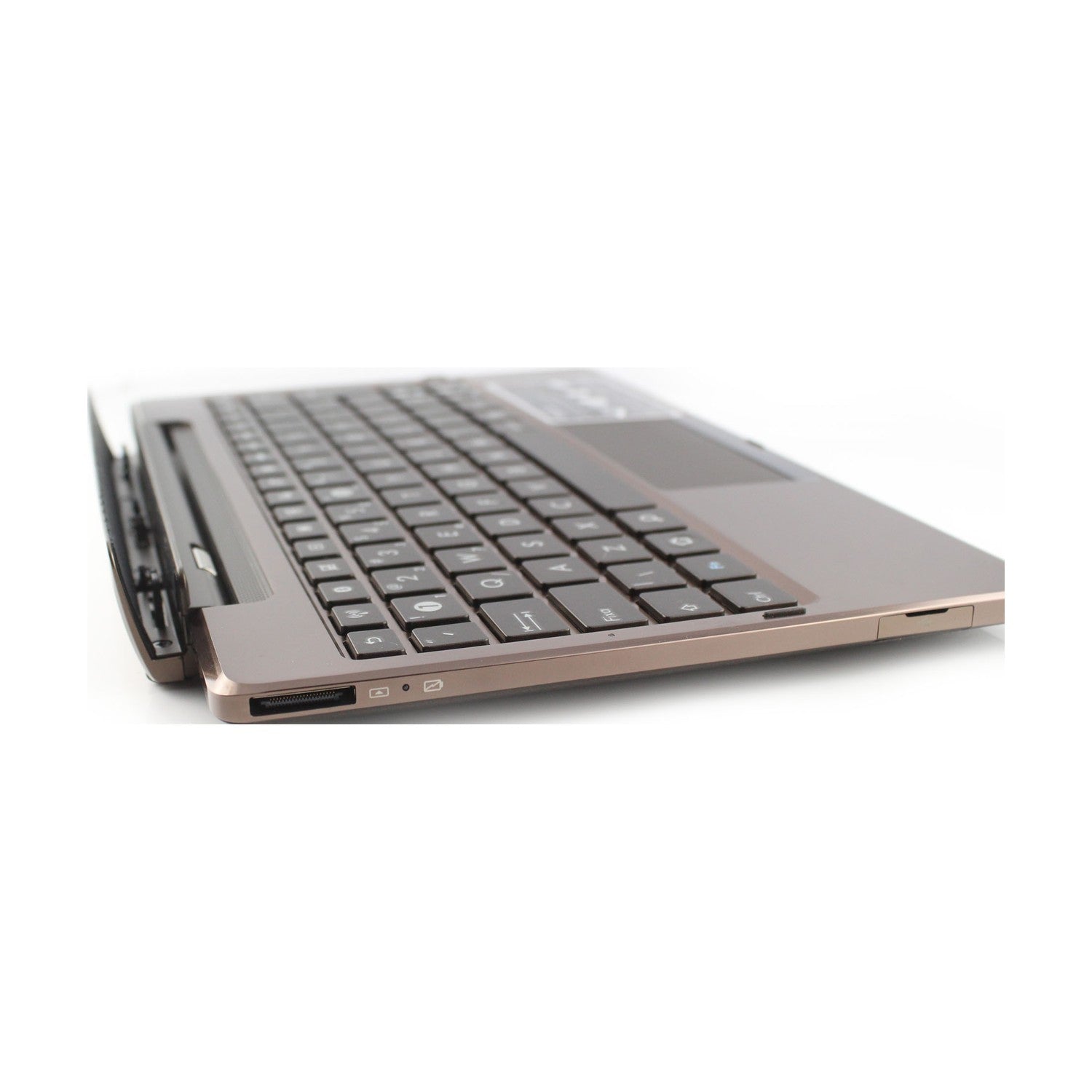 Asus EP TastaturDock für EeePad TF101 mit deutschem Tastaturaufkleber, braun