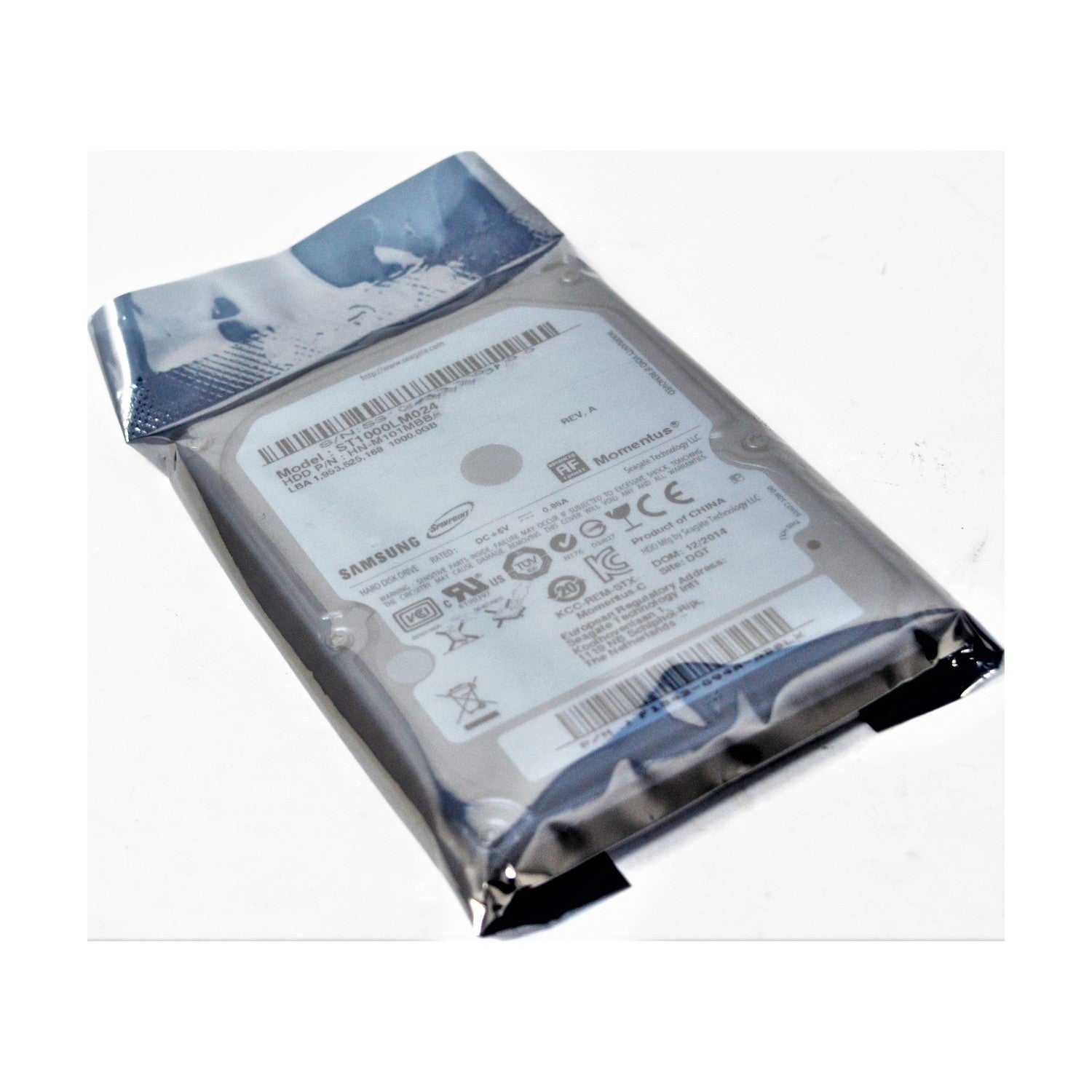Samsung HN-M101MBB Seagate ST1000LM024 1TB 2,5 Zoll 5400RPM SATA II Festplatte