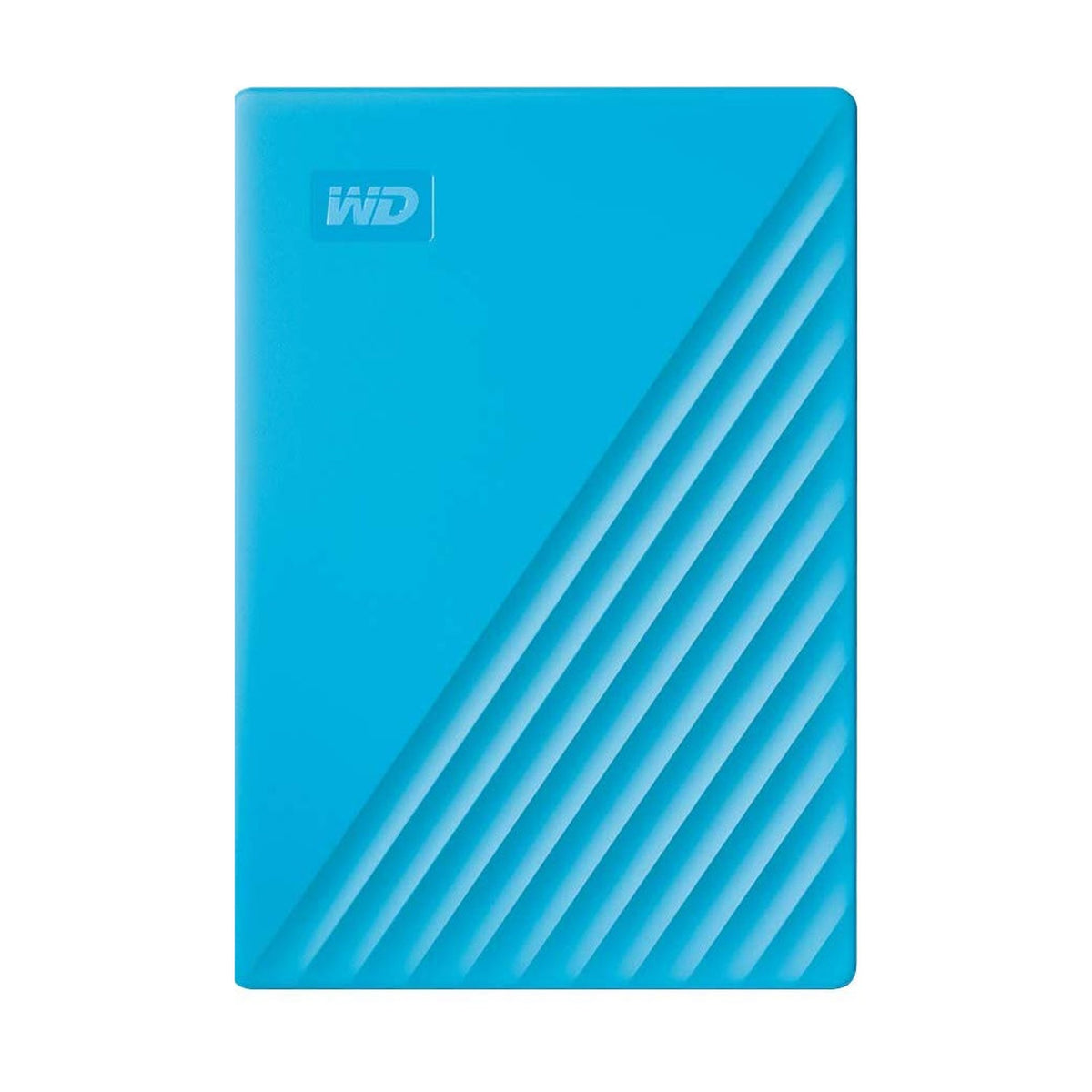 WD My Passport WDBPKJ0040BBl externe Festplatte 4 TB 2,5" USB 3.0 mobiler Speicher, schlankes Design, blau