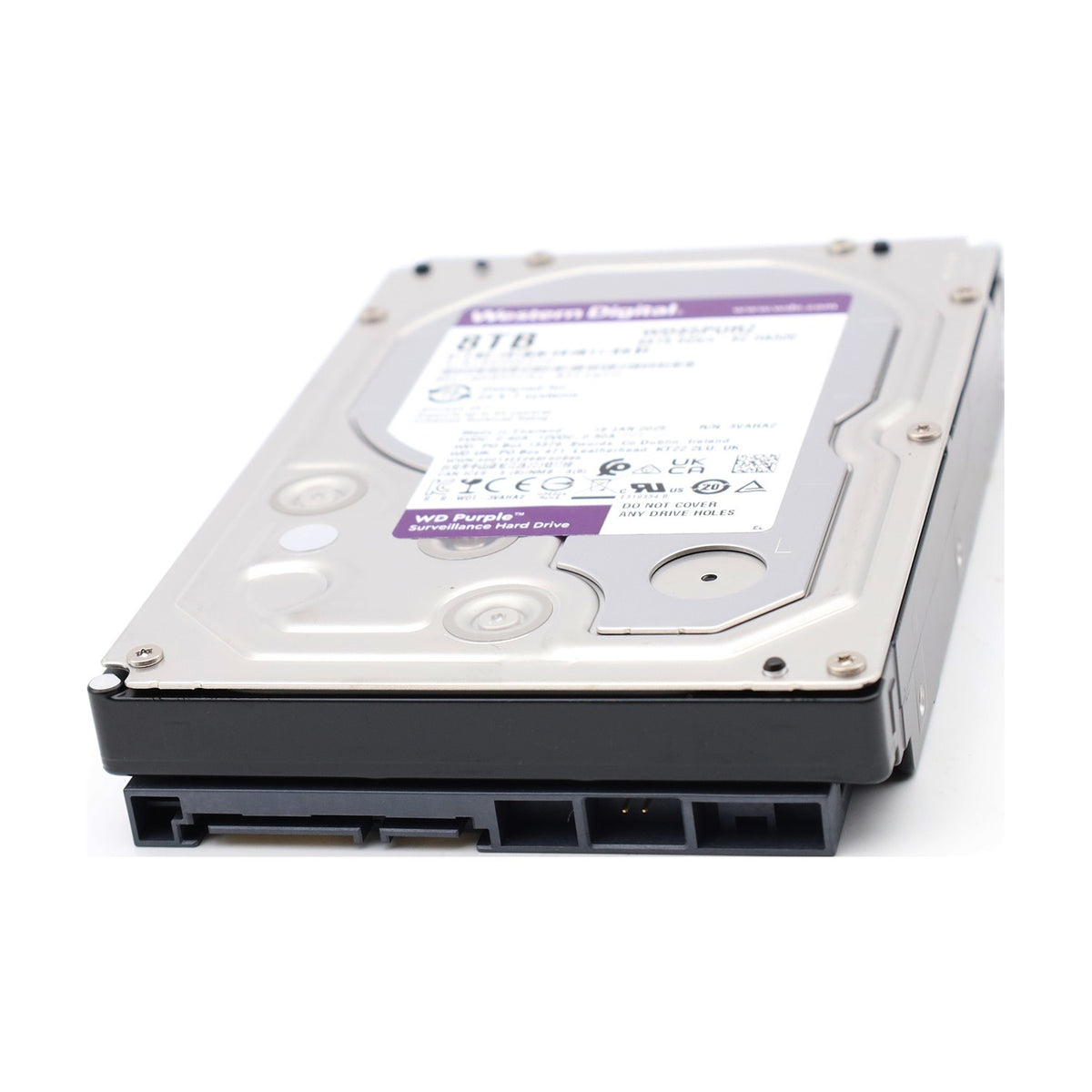 Western Digital WD Purple 8TB interne Festplatte 3.5" SATA 6Gb/s WD85PURZ