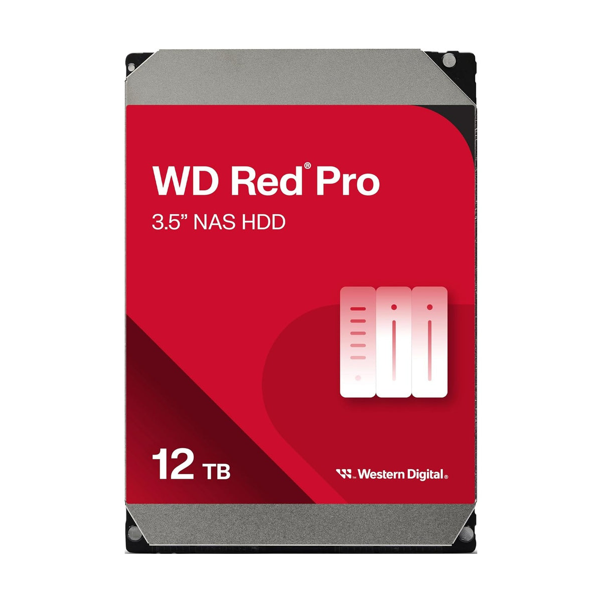 Western Digital WD Red Pro 12TB, 24/7, 512e / 3.5" / SATA 6Gb/s, WD122KFBX