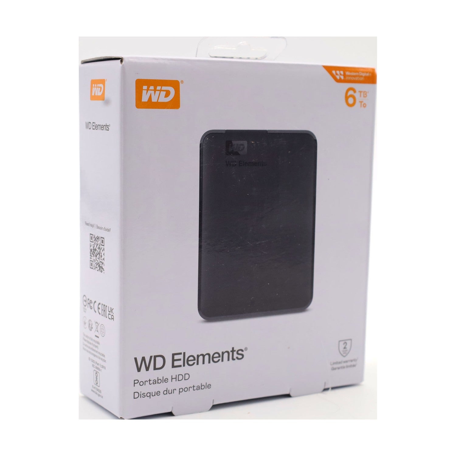 WD Elements Portable externe Festplatte 6 TB mobiler Speicher USB 3.0 2,5"