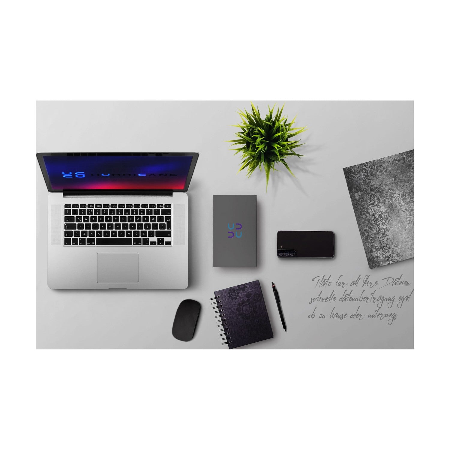 Hurricane 3518C3 Externe Festplatte 1TB, 3,5" USB-C, PC Mac Laptop PS4 PS5 Xbox