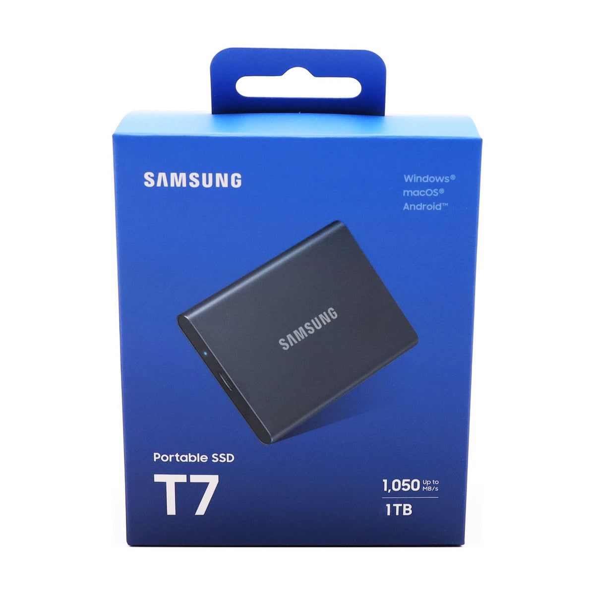 Samsung T7 Portable SSD 1TB USB 3.2 Gen.2 Externe SSD Titan Gray MU-PC1T0T