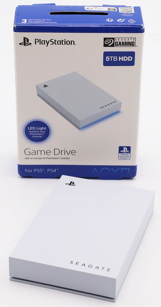 Seagate Game Drive PS4/PS5, 5TB, tragbare externe Festplatte, 2.5 Zoll, USB 3.0