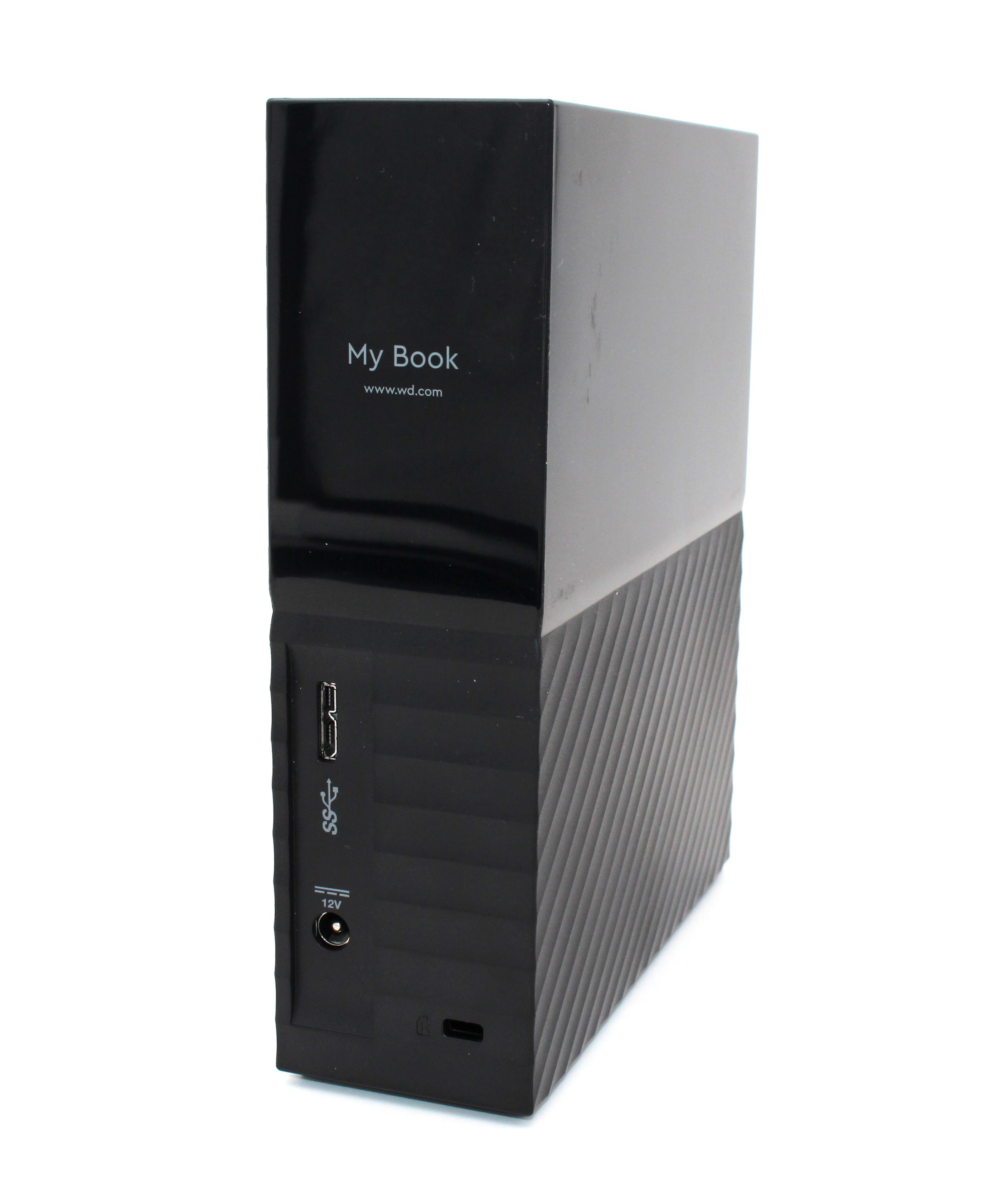 WD My Book WDBBGB0080HBK 8 TB Desktop-Festplatte USB 3.0 mit Passwortschutz