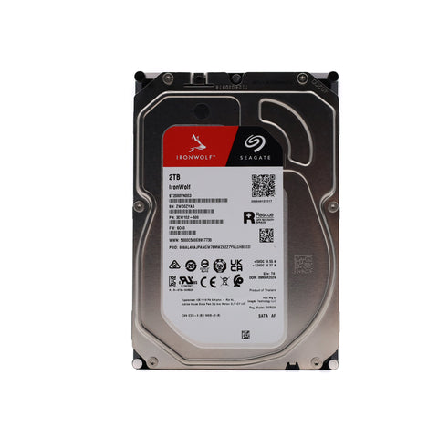 Seagate IronWolf NAS HDD  Rescue 2TB HDD 512e 3.5" SATA 6Gb/s ST2000VN003