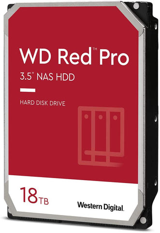 WD Red Pro 18TB 7200RPM 512MB 3,5 Zoll HDD SATA 6Gbit/s WD181KFGX