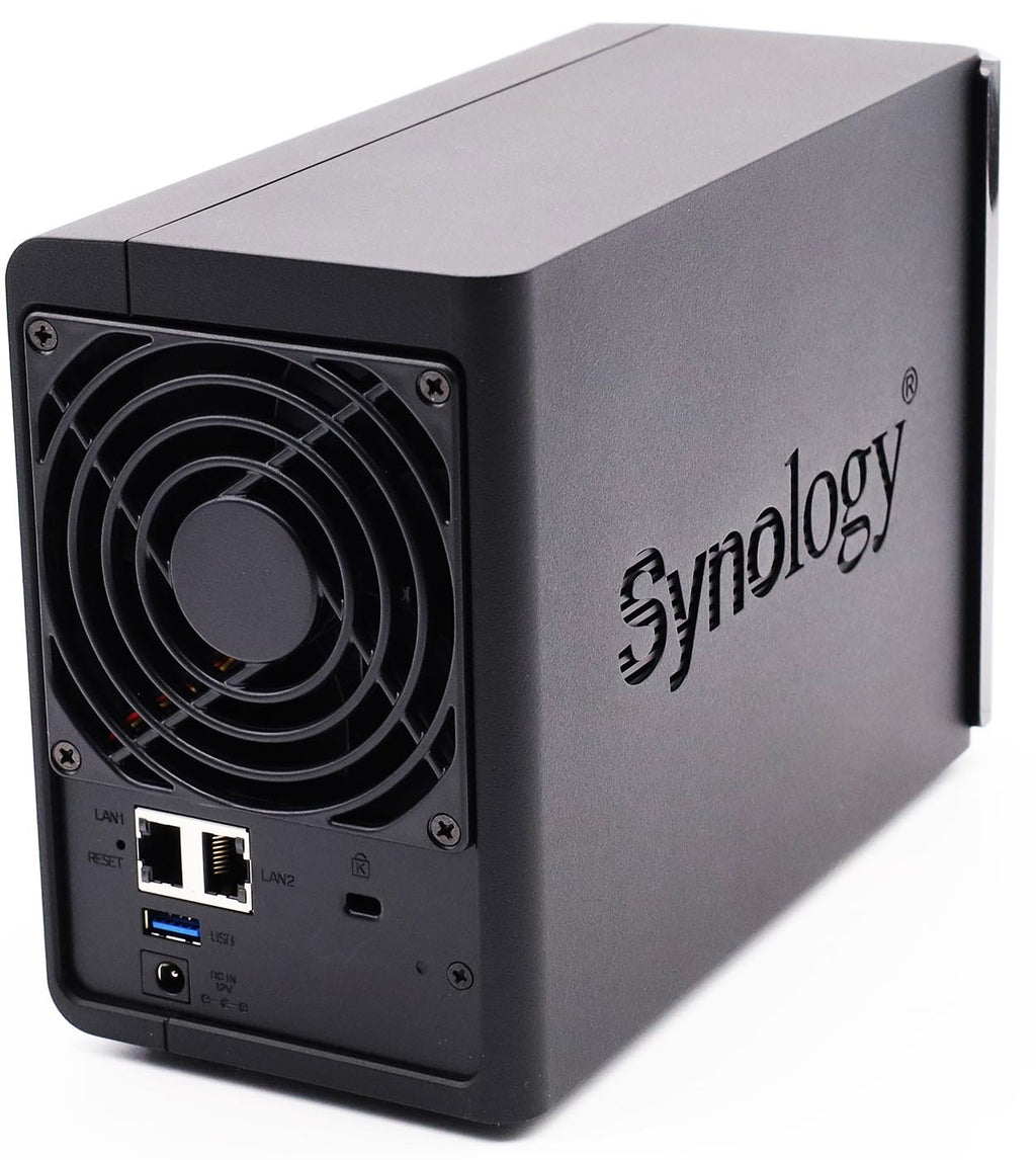 Synology DS224+ 2 Bay Desktop NAS-Gehäuse 2GB DDR4 RAM Celeron J4125 CPU