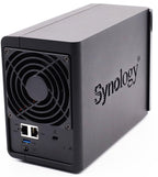 Synology DS224+ 2 Bay Desktop NAS-Gehäuse 2GB DDR4 RAM Celeron J4125 CPU