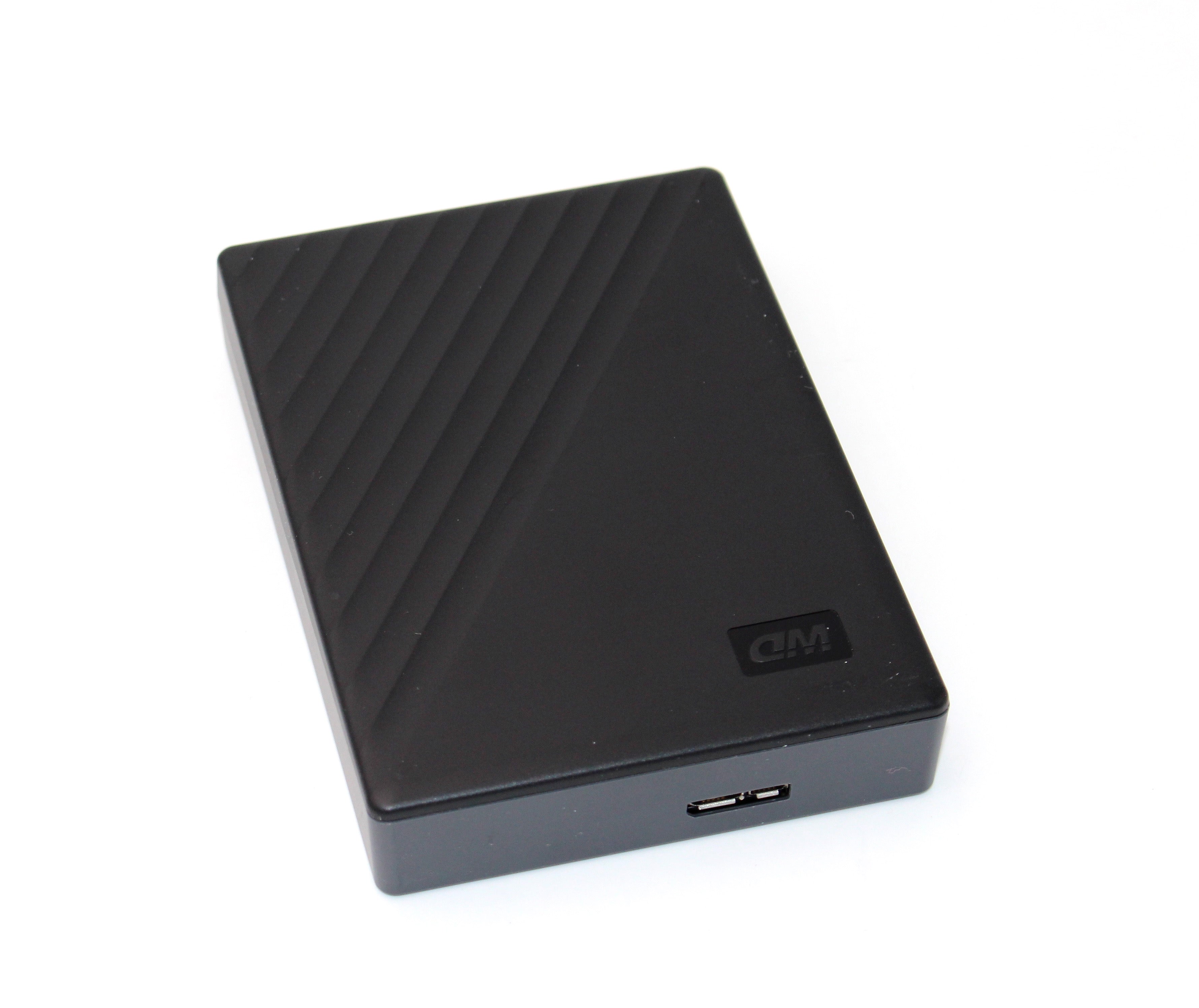 WD My Passport externe Festplatte 5 TB (mobiler Speicher, schlankes Design,  schwarz