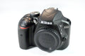 Nikon D3300 DSLR Kamera Body 24,2MP APS-C Full HD HDMI Schwarz Digital