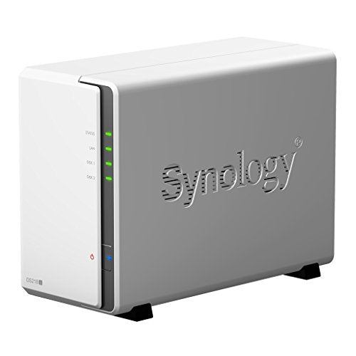 Synology DS218J 2 Bay Desktop-NAS-Gehäuse Diskless