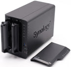 Synology DS224+ 2 Bay Desktop NAS-Gehäuse 2GB DDR4 RAM Celeron J4125 CPU