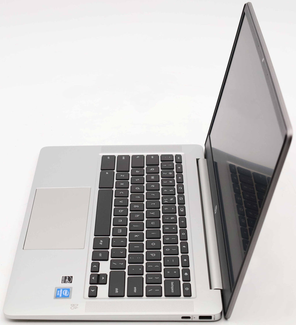 HP Chromebook 14" Full HD Intel Pentium N5030 CPU 4GB RAM 64GB SSD RISS QWERTY
