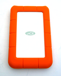 LaCie Rugged Mini STJJ5000400 5TB externe Festplatte 6,4 cm 2,5" 5400rpm, USB 3.0 für Mac & PC, silber/orange