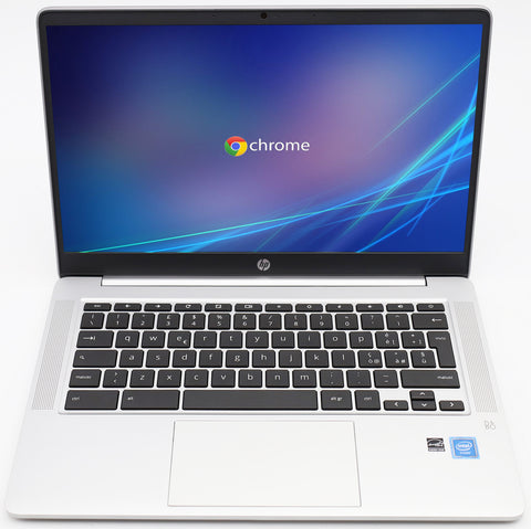 HP Chromebook 14" Intel Celeron N4020 4GB RAM 64 eMMC Intel UHD 600 ITA-Layout