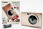 Canon Zoemini S2 Sofortbildkamera-Drucker 8MP rosegold ohne Druckerpapier