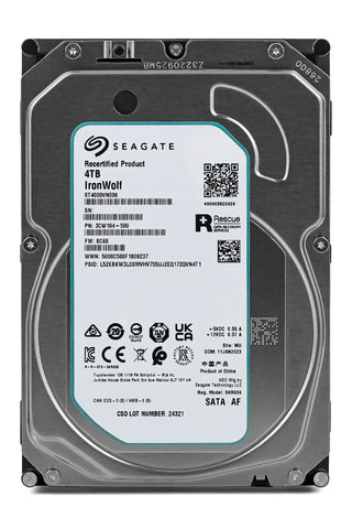 Seagate IronWolf 4TB interne Festplatte HDD 3,5" 256MB Cache 5900RPM ST4000VN006