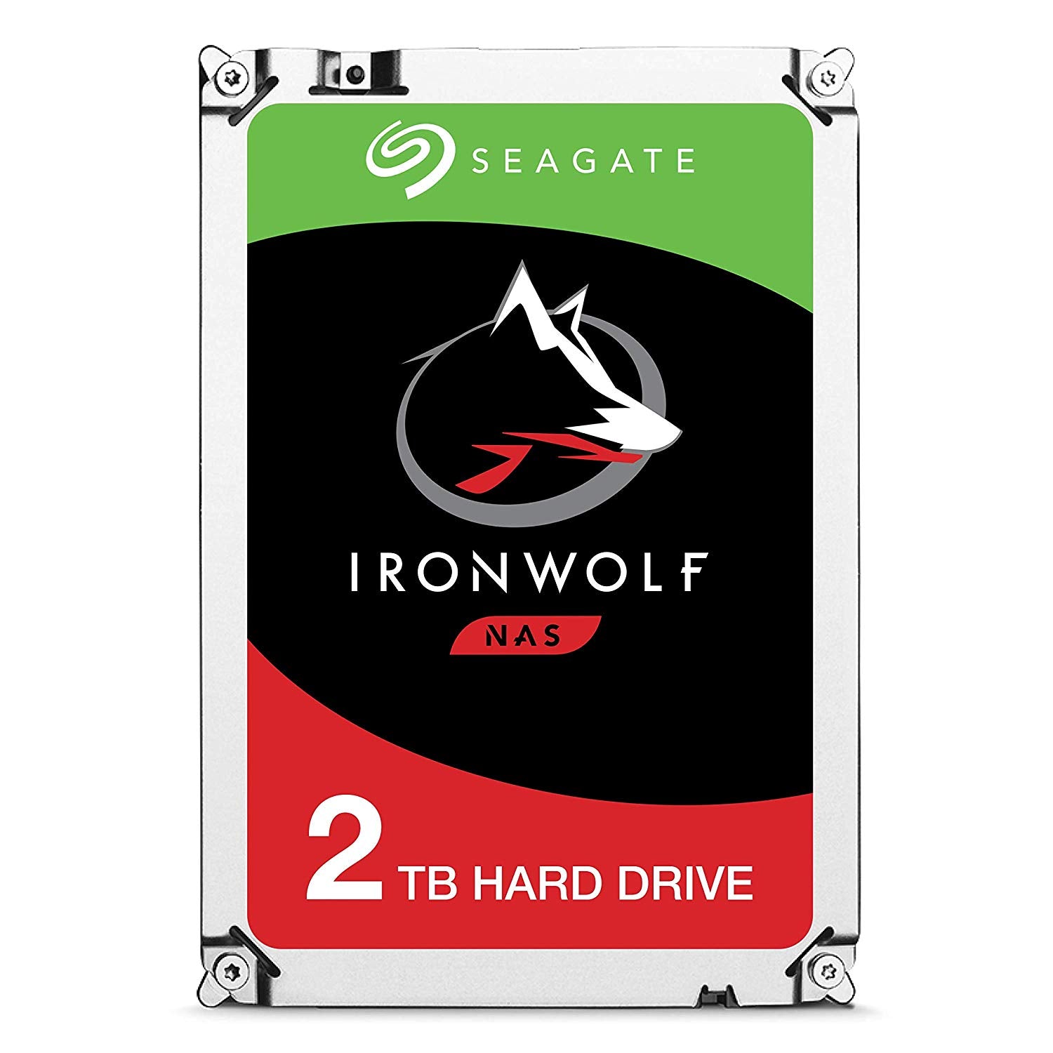 Seagate IronWolf 2TB interne Festplatte 3,5" 64MB Cache 5900RPM SATA III ST2000VN004