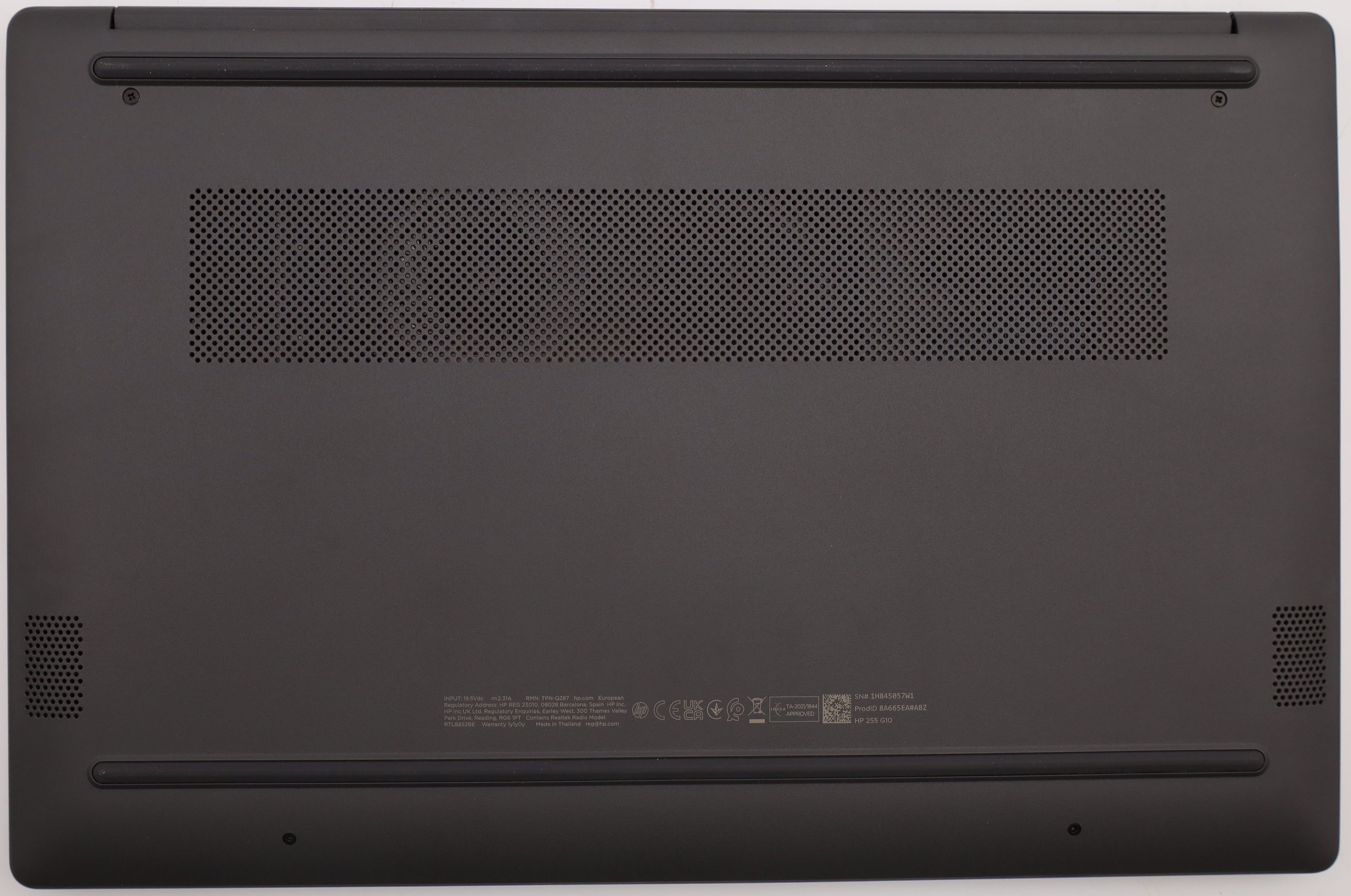 HP 255 G10 Notebook AMD Ryzen 3-7320U 15,6 Zoll RAM 8 GB DDR4 256 SSD QWERTY