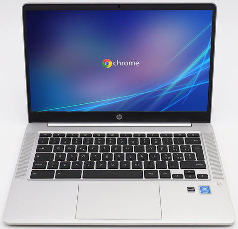 HP Chromebook 14" Intel N5030 8GB RAM eMMC 128GB Grafik Intel UHD 605 ITA-Layout