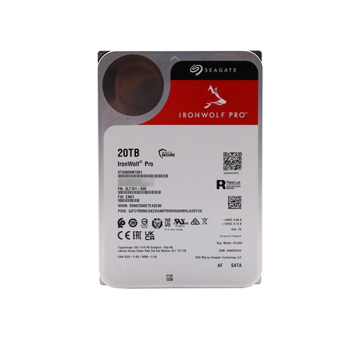 Seagate IronWolf Pro 20 TB NAS interne Festplatte 3.5" 7200 U/Min ST20000NT001