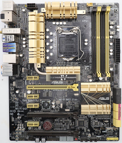 ASUS Z87-DELUXE Mainboard Sockel LGA 1150 ATX Intel Z87 4x DDR3 Speicher HDMI