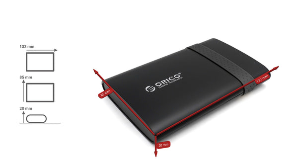 Orico 160GB USB 3.0 Externe 2.5