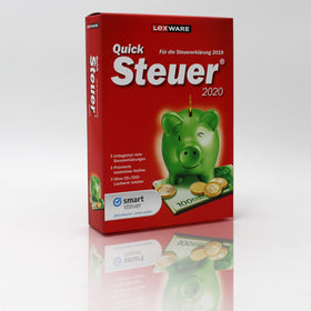 Lexware QuickSteuer 2020 für das Steuerjahr 2019- Minibox Steuererklärungs-Software